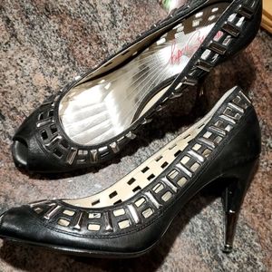 Miss sixty peep toe high heel